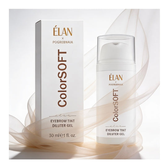 ELAN ColorSOFT - Gel diluant pentru vopseaua de sprâncene (30 ml)