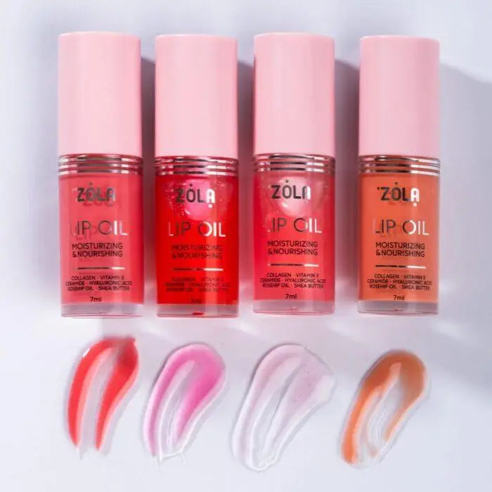 ZOLA Lip Oil – Pink Kiss