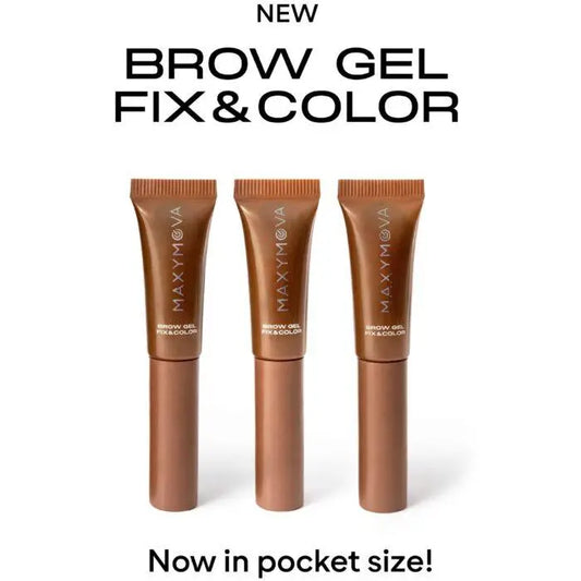 MAXYMOVA ā MINI BROW GEL FIX&GO | Gel fixare sprancene (MOKA) 2,5ml