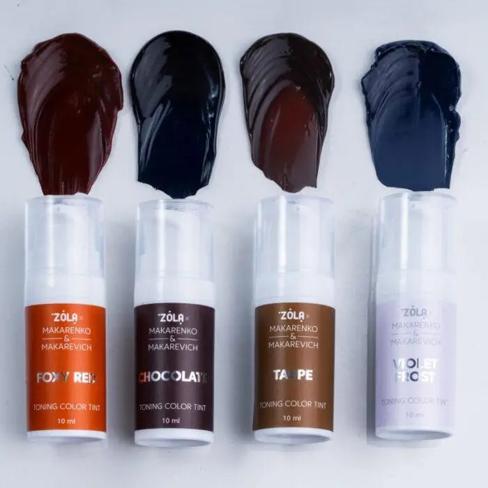 ZOLA x MAKARENKO & MAKAREVICH – TONING COLOR TINT | Masca coloranta sprancene (TAUPE)