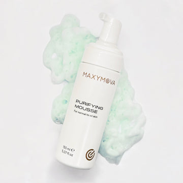 MAXYMOVA Spumă de Curățare Purifiantă
Cu Extract de Propolis și Măslin – Pentru Față, Gene & Sprâncene