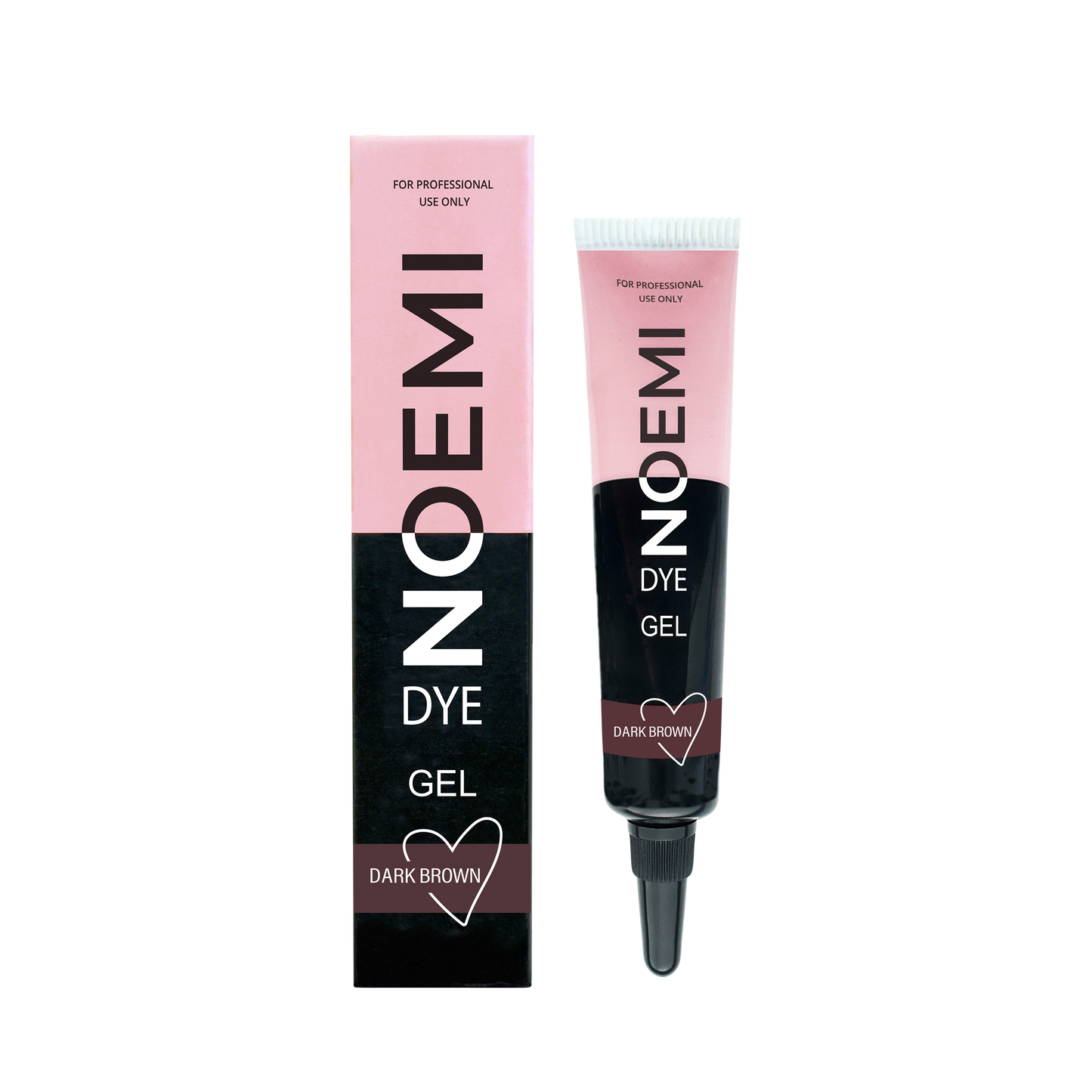 NOEMI Vopsea Gel DARK BROWN 10ml