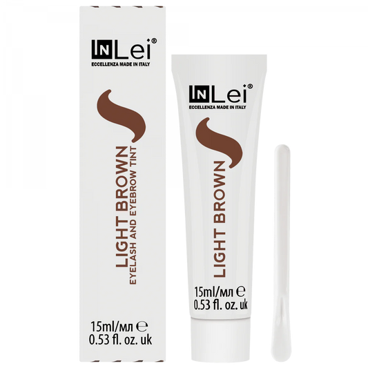 InLei Vopsea Light Brown gene si sprancene 15ml