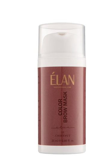 ÉLAN | COLOR BROW MASK 2.0 (2IN1 TONING EYEBROW MASK) – Masca sprancene (13 CHESTNUT)
