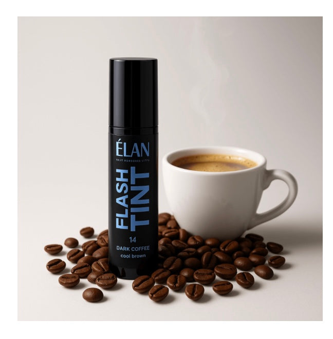 ELAN – FLASH TINT – Sistem de colorare directă a sprâncenelor – DARK COFFE (14)
