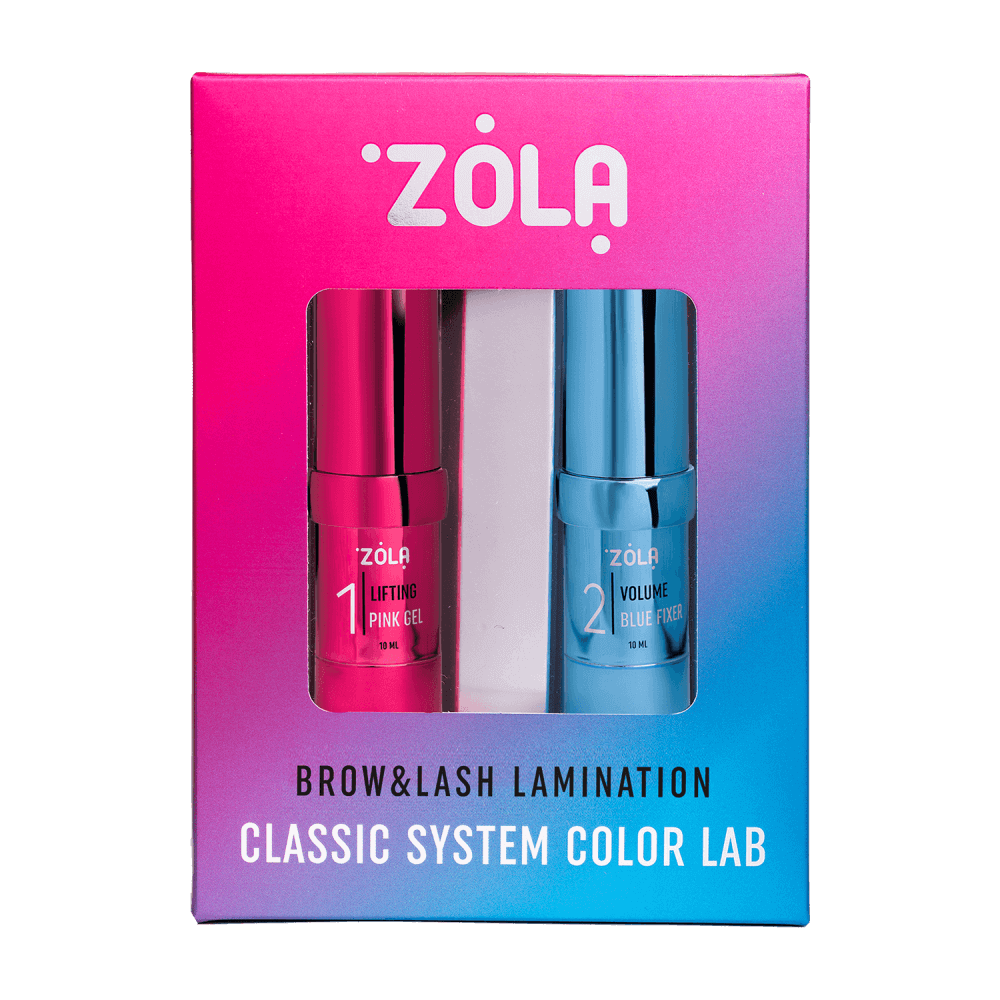 ZOLA Set laminare gene&sprancene CLASSIC SYSTEM COLOR LAB
