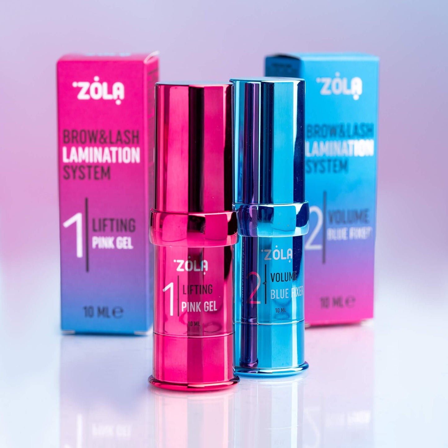 ZOLA Set laminare gene&sprancene CLASSIC SYSTEM COLOR LAB