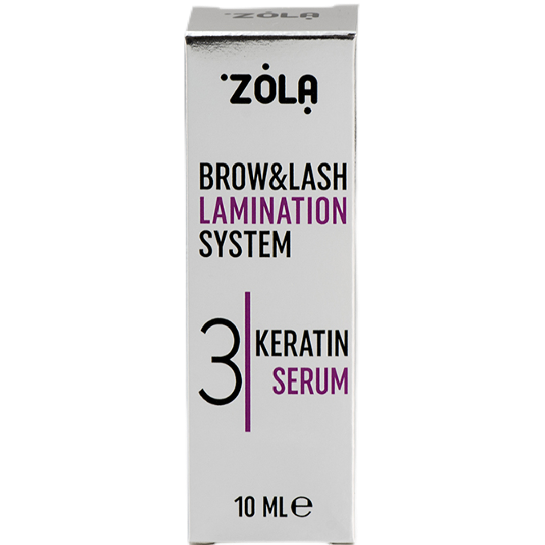 ZOLA Pas 3 KERATIN SERUM | Laminare Gene&Sprancene