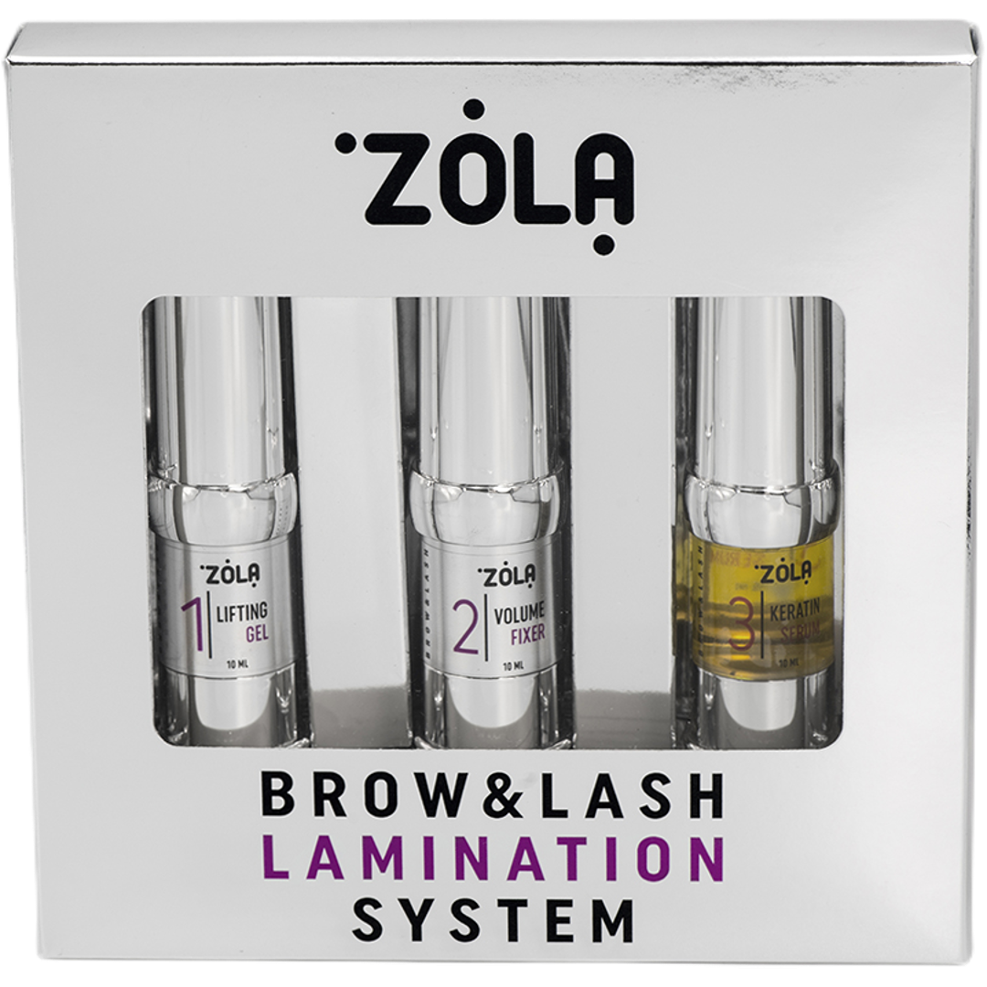ZOLA Set LASH & BROW LAMINATION SYSTEM | Laminare Gene&Sprancene