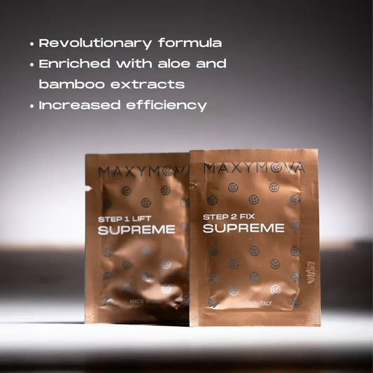 MAXYMOVA Pas 1 LIFT SUPREME (5buc x 1,5ml) | Laminare Gene&Sprancene