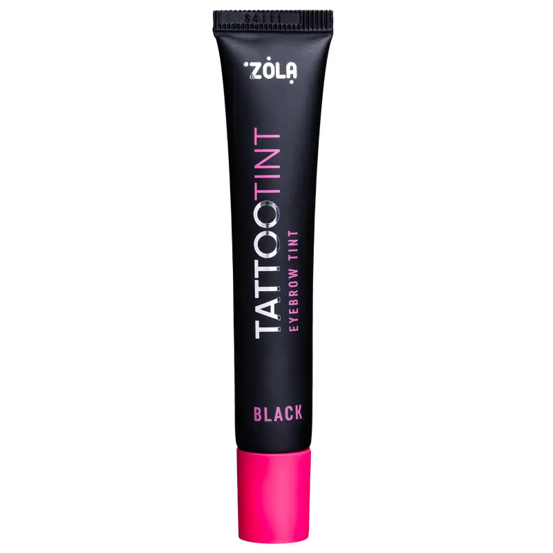 ZOLA TATTOO TINT - Vopsea sprancene | BLACK 15 ml