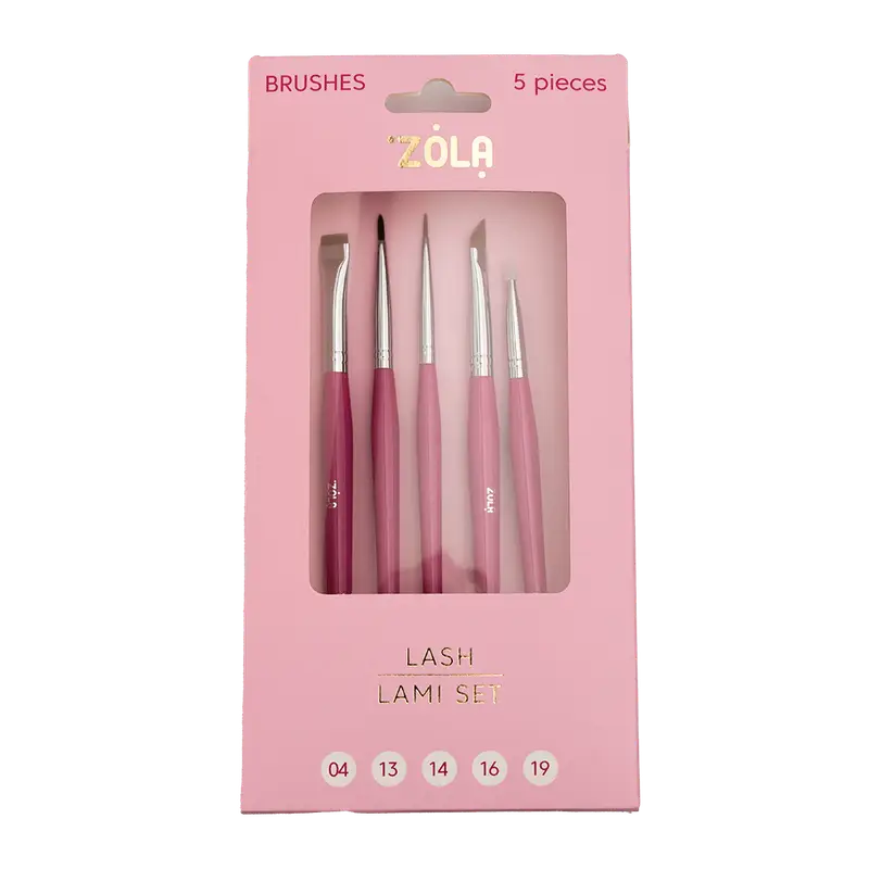 ZOLA SET 5 Pensule Laminare