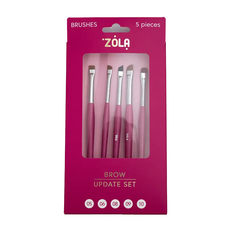 ZOLA Set 5 Pensule Sprancene-Brow Update