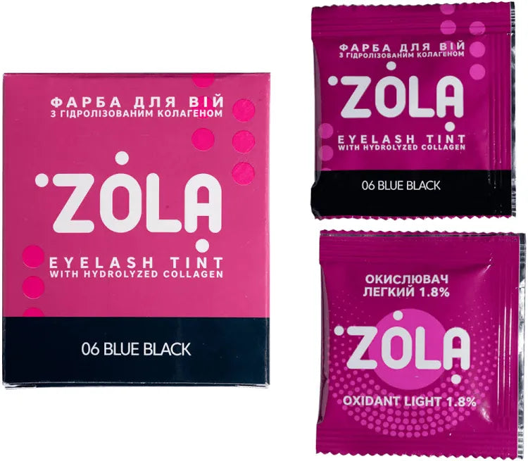 ZOLA – Vopsea Gene | 06 BLUE BLACK (PLIC VOPSEA + OXIDANT 1,8%)