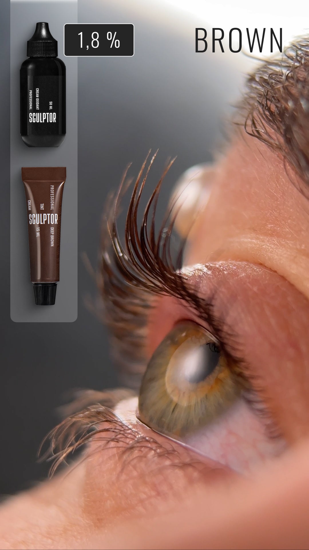 SCULPTOR EYELASH TINT - Deep Brown 15 ml