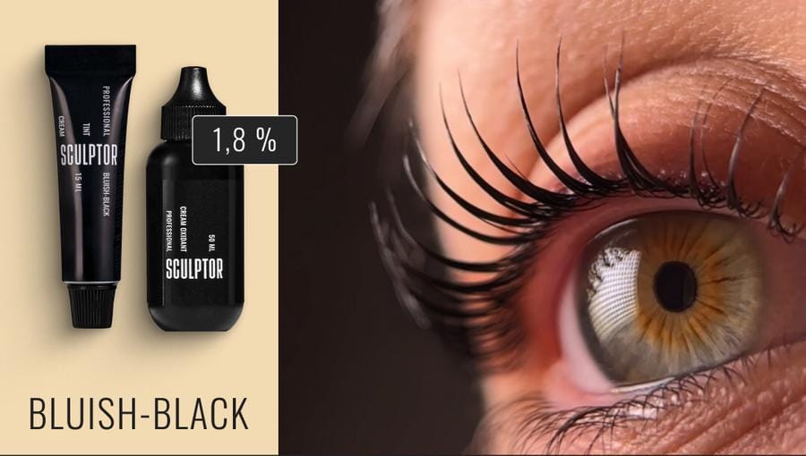 SCULPTOR EYELASH TINT – Bluish-Black 15 ml