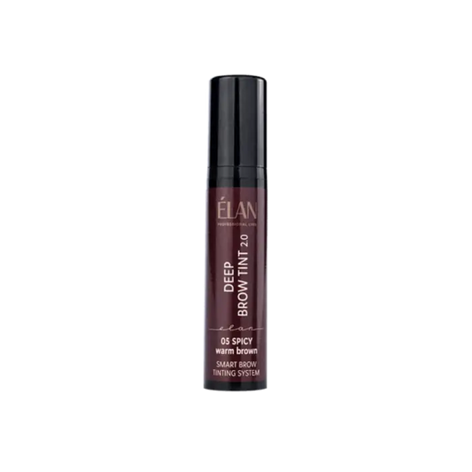 ÉLAN | DEEP BROW TINT 2.0 – Vopsea sprancene (05 SPICY WARM BROWN) 10 ml