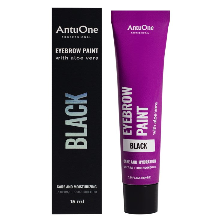 AntuOne Vopsea Sprancene BLACK 15ml