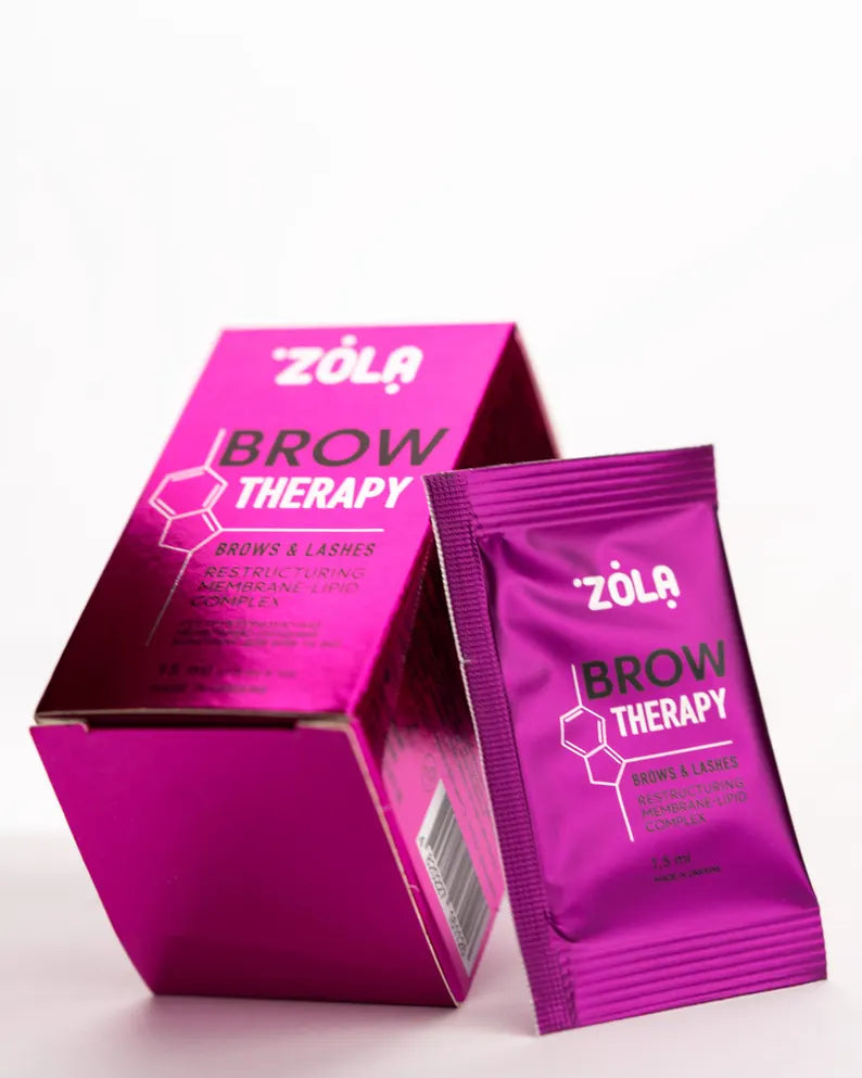 ZOLA Brow Therapy -Tratament gene si sprancene ( 10 plicuri x 1,5 ml)