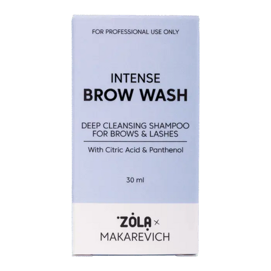 ZOLA x MAKAREVICH – DEEP CLEANSING SHAMPOO | Sampon curatare profunda gene si sprancene (30ml)