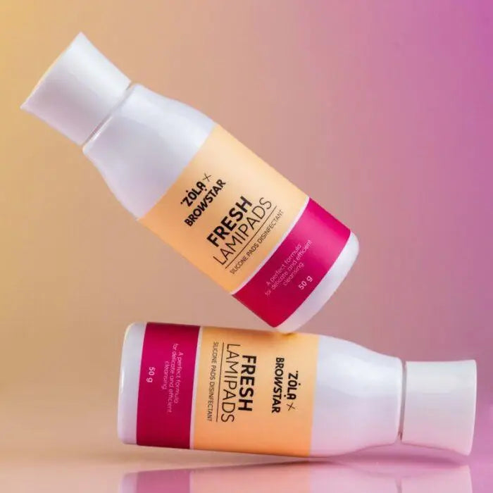 ZOLA x BROWSTAR – FRESH LAMIPADS | Dezinfectant pentru bigudiuri laminare gene (50g)