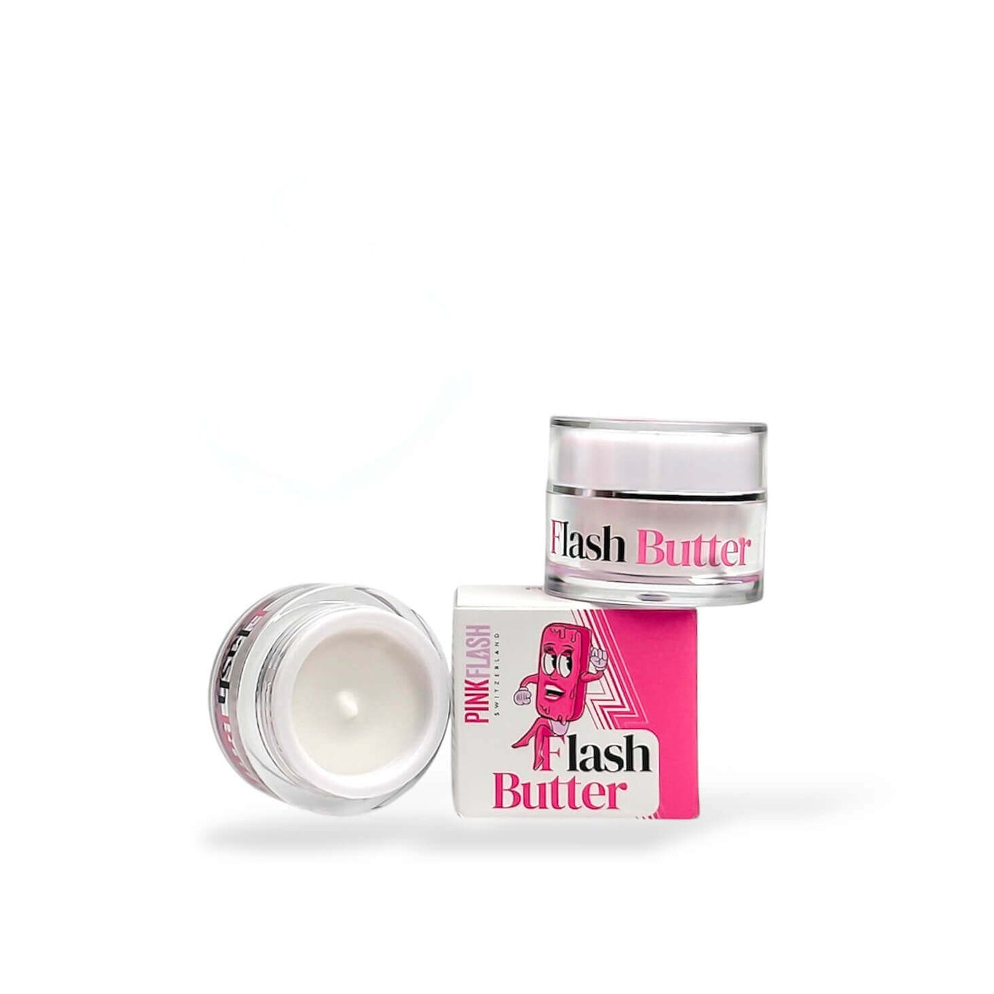 PINK FLASH – FLASH BUTTER | Balsam adeziv laminare gene, 5g