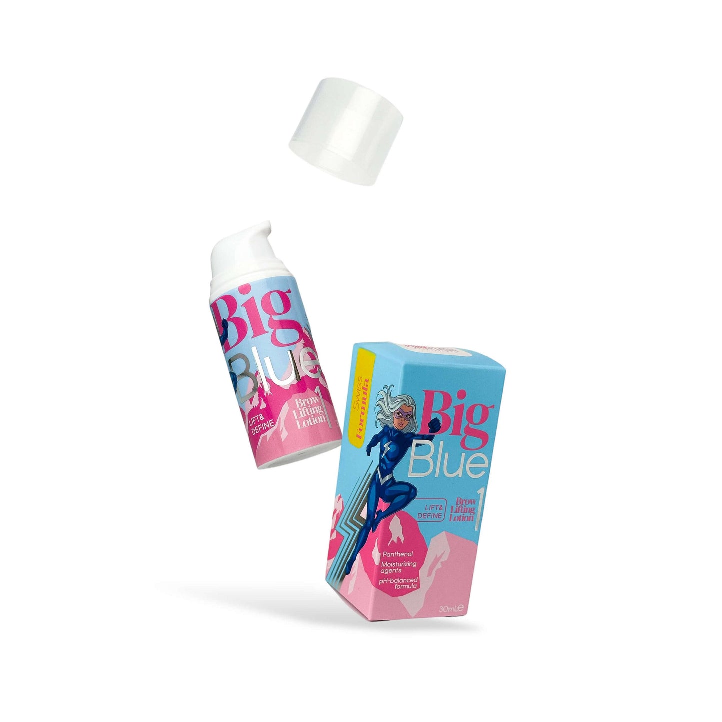 PINK FLASH – BIG BLUE Step 1 | Soluție laminare sprâncene, 30 ml