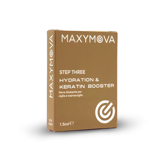 MAXYMOVA Pas 3 Hydration & Keratin Boost (plicuri 5buc x 1,5ml) | Laminare Gene&Sprancene