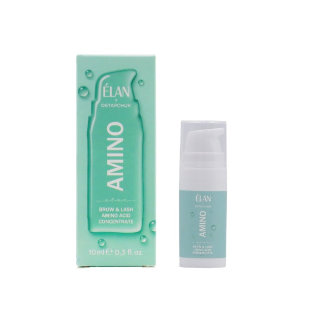 ELAN x OSTAPCHUK | AMINO - Concentrat cu aminoacizi pentru gene și sprâncene (10 ml)