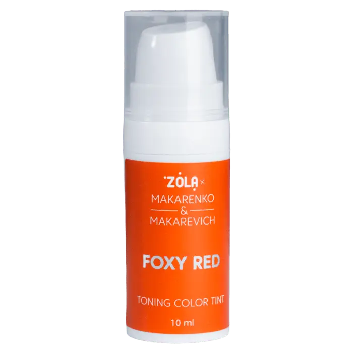ZOLA x MAKARENKO & MAKAREVICH – TONING COLOR TINT | Masca coloranta sprancene (FOXY RED)