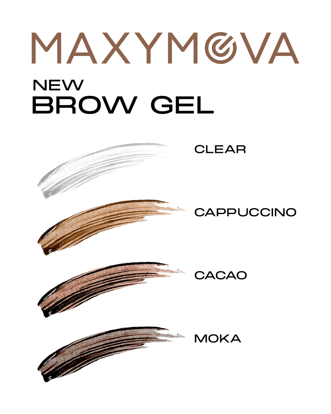 MAXYMOVA Brow Gel Fix & Go MOKA