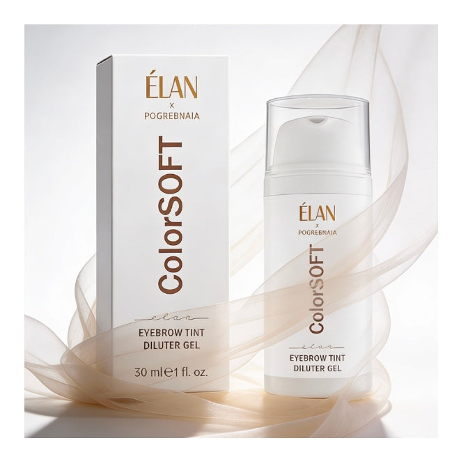 ELAN ColorSOFT - Gel diluant pentru vopseaua de sprâncene (30 ml)