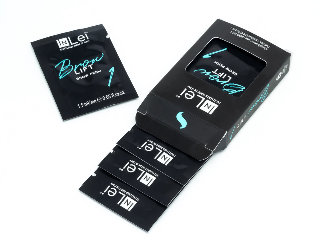 InLei Pas 1 Brow Lift - Monodoze (6 plicuri x 1,5ml) | Laminare sprancene