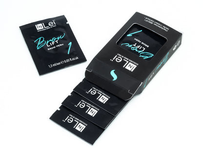 InLei Pas 1 Brow Lift - Monodoze (6 plicuri x 1,5ml) | Laminare sprancene