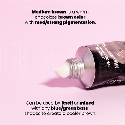 NOEMI Vopsea sprancene & gene Medium Brown, 15 ml