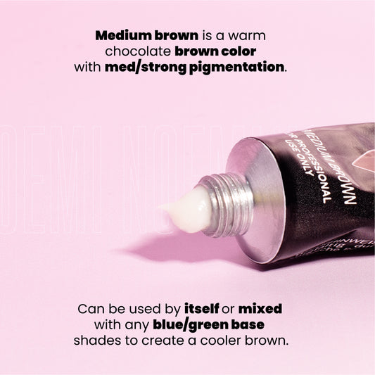 NOEMI Vopsea sprancene & gene Medium Brown, 15 ml