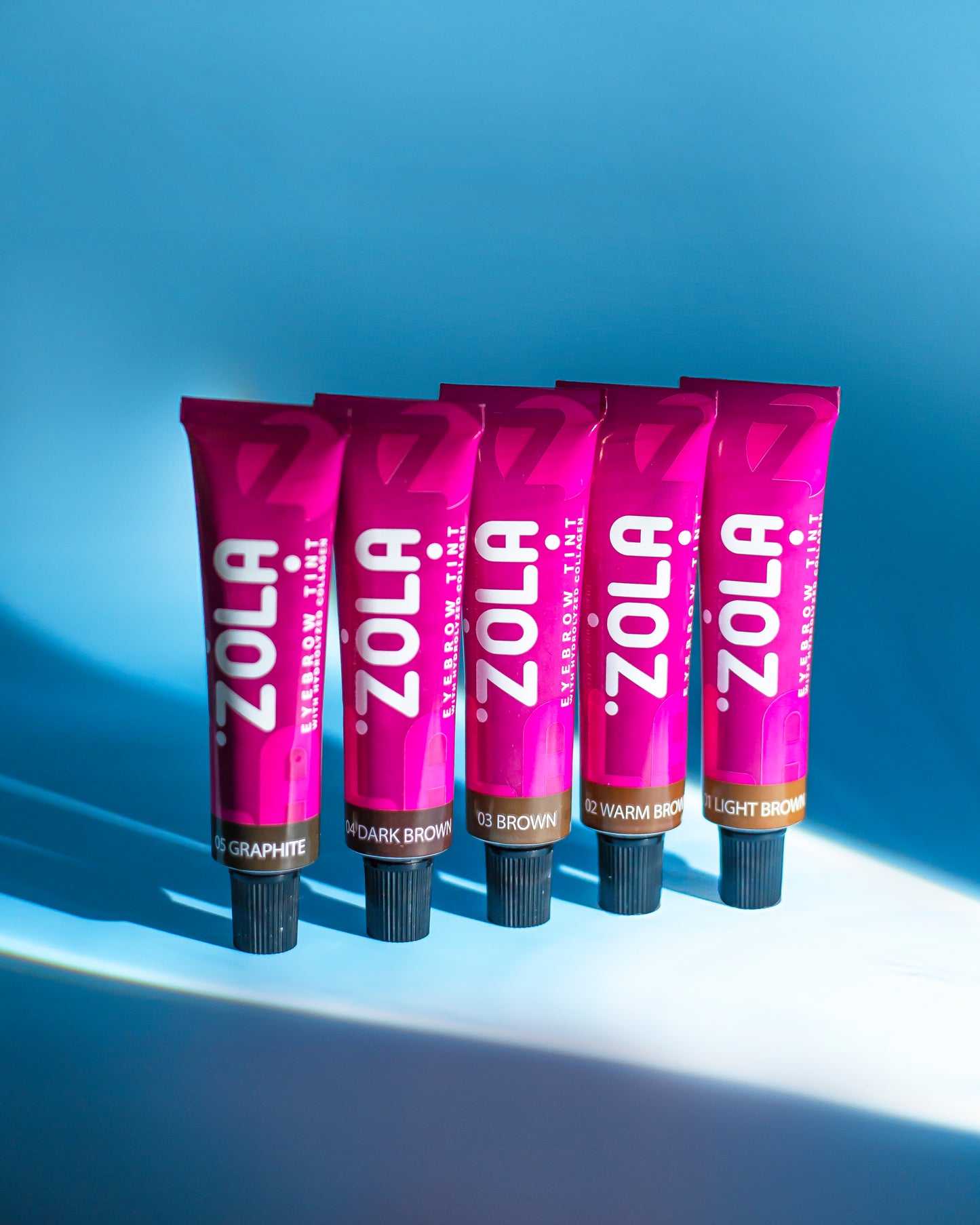 ZOLA Set 5 Vopsele + Oxidant 3%