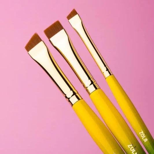 ZOLA Set Pensule BROW BRUSHES UKRAINIAN EDITION