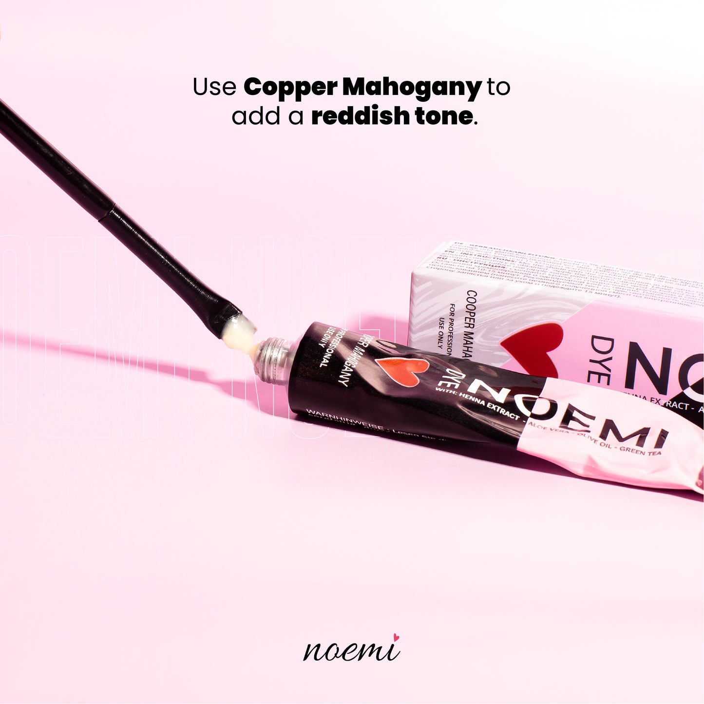 NOEMI Vopsea sprancene & gene Mahagony, 15 ml