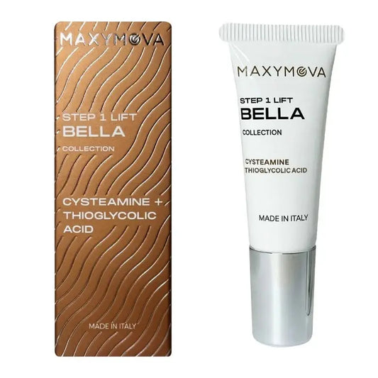 MAXYMOVA – BELLA COLLECTION STEP 1 LIFT | Solutie laminare gene si sprancene (CYSTEAMINE+TGA, 10ml)