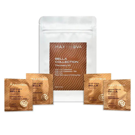 MAXYMOVA | BELLA COLLECTION DISCOVERY KIT - Kit laminare gene si sprancene (4x1ml)