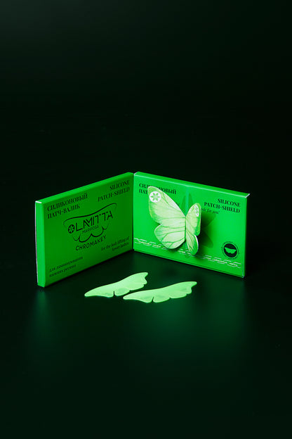 LAMITTA | Bigudiuri Patch CHROMAKEY pentru laminarea genelor inferioare