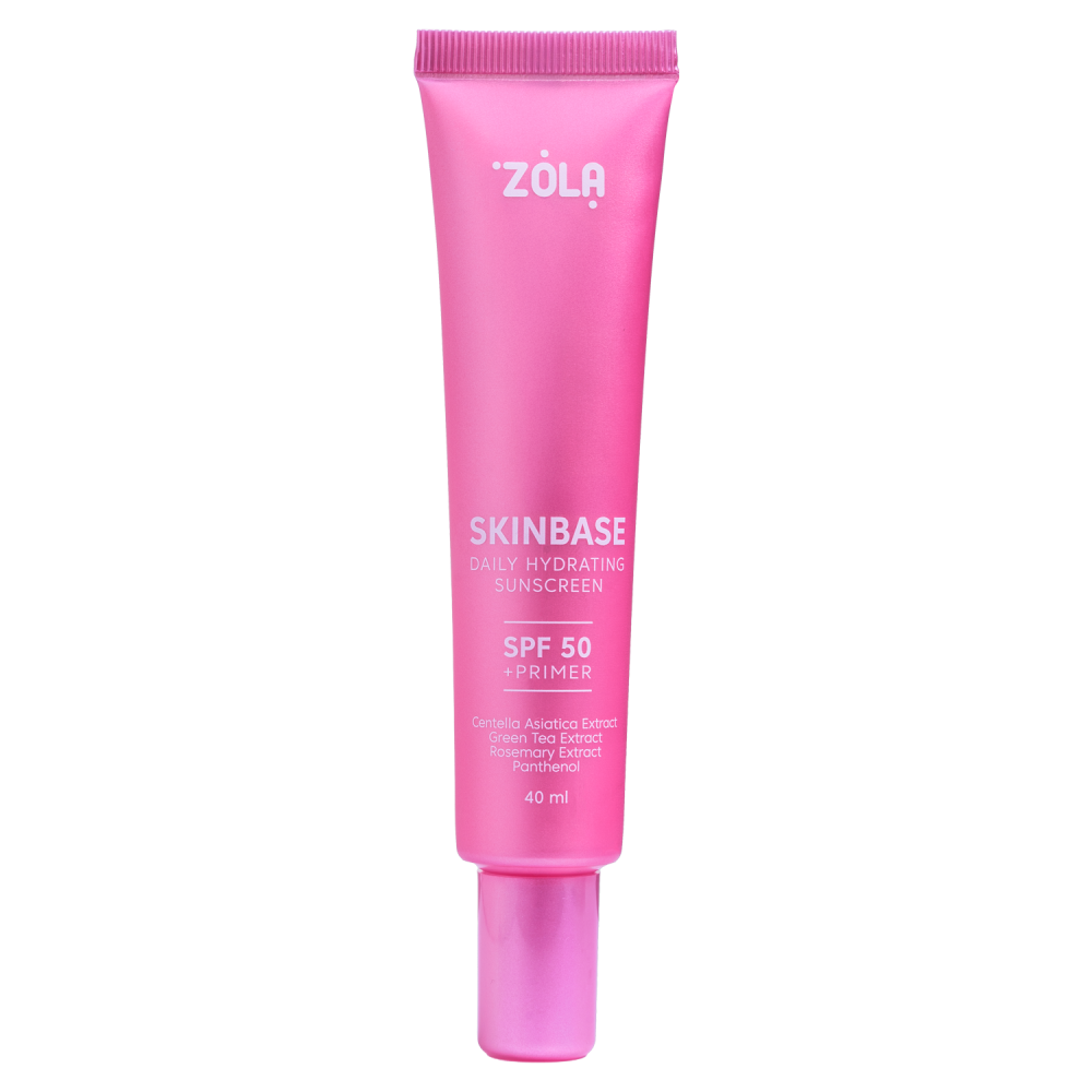 ZOLA SKINBASE SPF 50 | Cremă hidratantă cu protecție solară pentru față (40 ml)