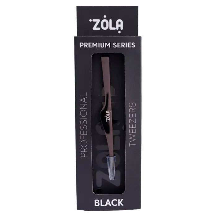 ZOLA – PROFESSIONAL TWEEZERS PREMIUM SERIES | Penseta profesionala serie premium (BLACK)