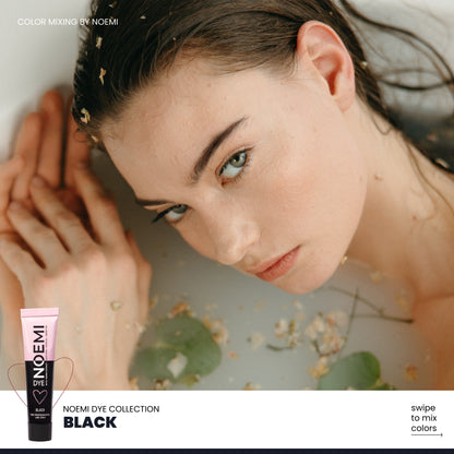 NOEMI Vopsea sprancene & gene Black, 15 ml