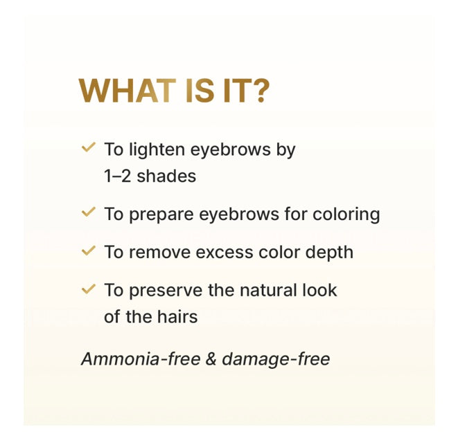ELAN x ASIA | OxiPOWER - Oxidant universal pentru vopsea și decolorarea sprâncenelor (10 ml)