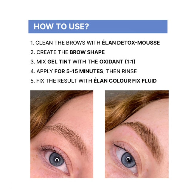 ELAN Brow Gel Tint - Light Brown -20 ml