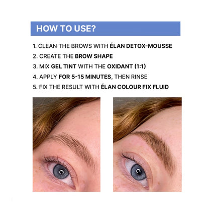 ELAN Brow Gel Tint - Light Brown -20 ml