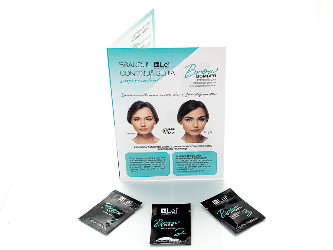 InLei MiniKit Brow Bomber | Laminare Sprancene
