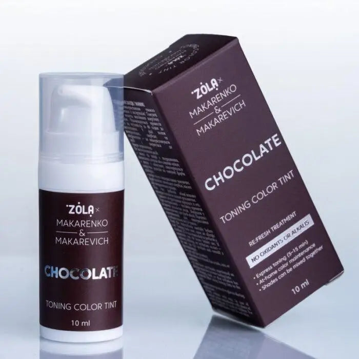 ZOLA x MAKARENKO & MAKAREVICH – TONING COLOR TINT | Masca coloranta sprancene (CHOCOLATE)